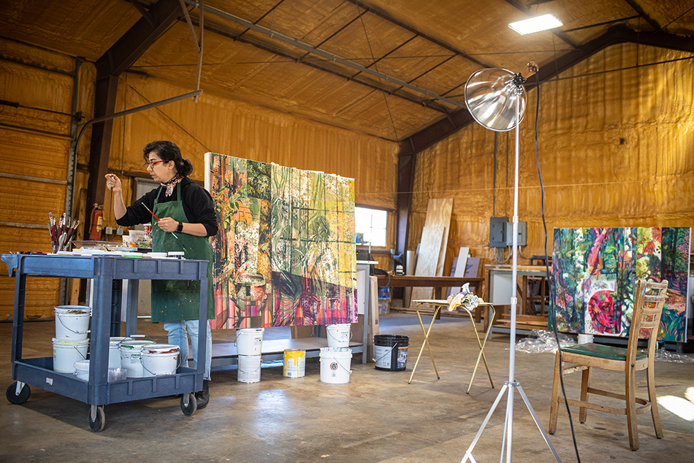 ATU Artist in Residence - In Studio