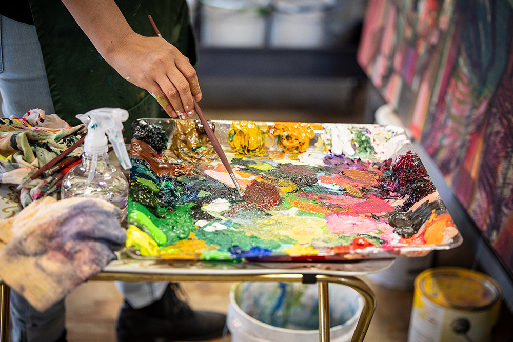 ATU Artist in Residence - In Studio