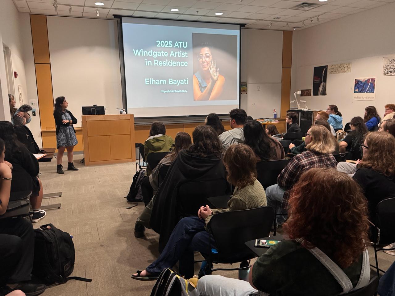 ATU - Engagement with Art Club and Students